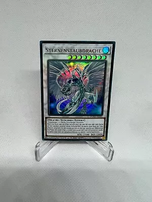 Yugioh GERMAN Stardust Dragon Alt Art DUPO-EN103 Ultra Rare Limited NM • $3.98