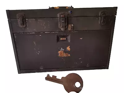 Kennedy 520 Machinist Tool Box 7 Drawer Metal Toolbox Chest W/Key SEE VIDEO Read • $130