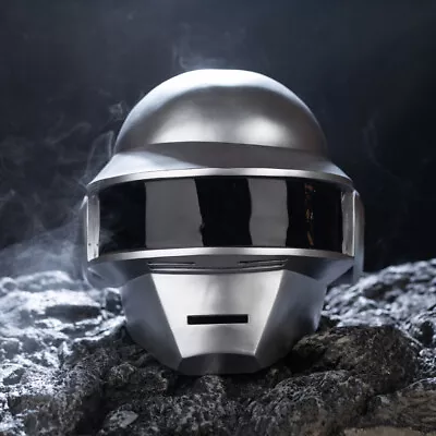 Xcoser 1:1 Daft Punk Helmet Thomas Cosplay Silver Replica Props Halloween Party • $113.99