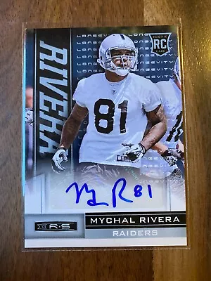 A50094 - 2013 Rookies And Stars Rookie Autographs Longevity #256 Mychal Rivera • $6