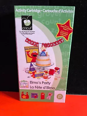 Cricut Cartridge Sesame Street ELMO'S PARTY • $12.99