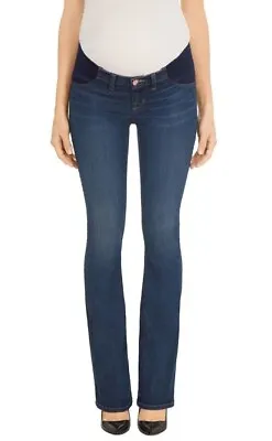  J BRAND Womens Jeans Mama J Slim Maternity Comfortable Casual Blue Size 26W • $63.52