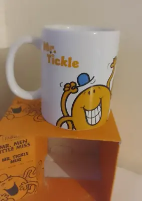 New Boxed Paladone Mr Men & Little Miss Ceramic Mug - Mr Tickle (SLIGHT SECOND) • £8.99