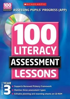 £35 • Buy 100 Literacy Assessment Lessons; Year, Howell, Gillian, New,