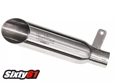 GSXR 1000 Exhaust 2001 2002 2003 2004 Voodoo Polished Shorty SlipOn GSXR1000 • $242.99