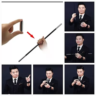 Magic Tricks Appearing Wand Trick Illusions Magicians Wands 3 Pc • $9.44