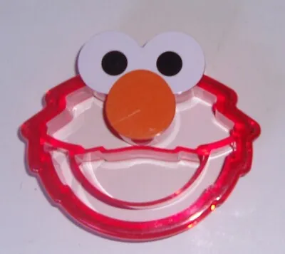 Sesame Street ELMO Plastic Cookie Cutter/Mold Crust Bread - Evriholder Prod  • $4.90