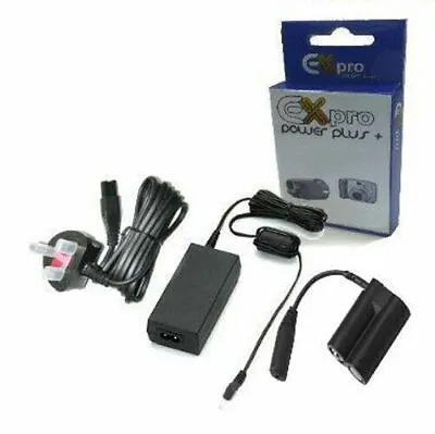 AC Mains Power Adapter DR-DC10 Battery Coupler Kit For Canon Powershot A800 A810 • £13.92