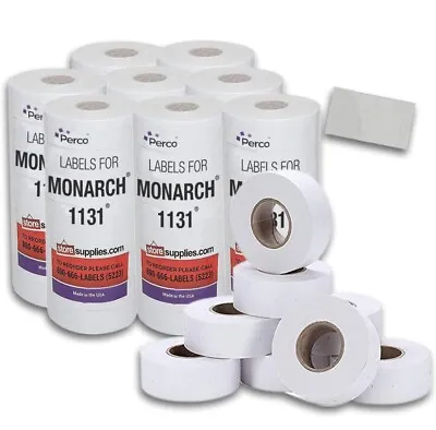 White Pricing Labels For Monarch 1131 Pricing Gun – 8 Sleeve 160000 Price Gun  • $179.55