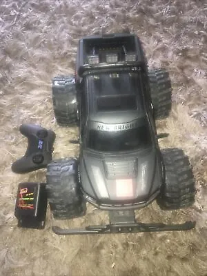 New Bright Raptor 1:10 Radio Controlled Truck - Black RRP 90.00 • £30