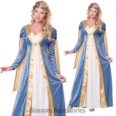 CL158 Elegant Empress Medieval Maid Marion Renaissance Fancy Dress Up Costume • $30.15