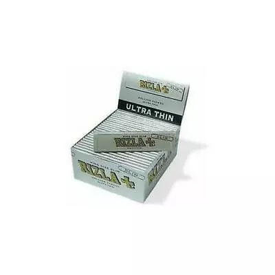 RIZLA SILVER KING SIZE CIGARETTE ROLLING PAPERS 110mm ROLL YOUR OWN KINGSIZE • £26.99