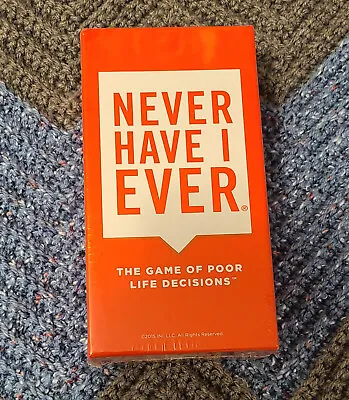 Never Have I Ever Party Card Game Classic Edition Ages 17 And Over New 2015 • $33.83