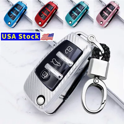 TPU Remote Key Case Cover Fob Shell For Audi A1 A4 A6 A3 S3 RS6 TT Q3 Q7 Keyless • $14.99