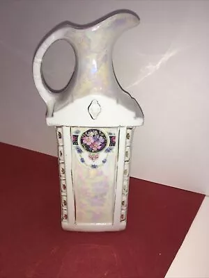 Mepoco Ware Serving Pitcher Pearl Lusterware Irridescent #6122 Stunning 1919-35 • $17