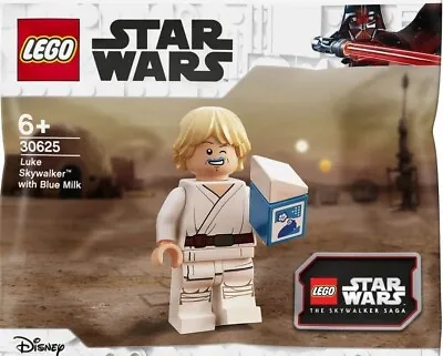 £9.39 • Buy Lego 30625 Star Wars The Skywalker Saga Luke With Blue Milk Polybag Figure