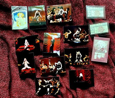 Madonna Blond Ambition 10 Actual Concert Photos Tickets Promo Boy Toy Sticker & • £67.49