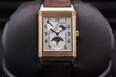 Jaeger LeCoultre Watch Reverso Grand Taille Sun & Moon 270.2.63 Rose Gold • $12957.32