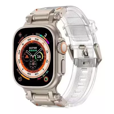 Titanium/Metal/Nylon Strap Band For Apple Watch Ultra 2 1 Series 9 8 7 6 5 4 SE • $18.99