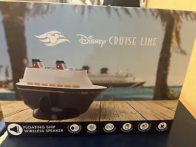 Disney Cruise Line Blue Ship Wireless Speaker Limited Dream Wish Magic Wonder • $221.77