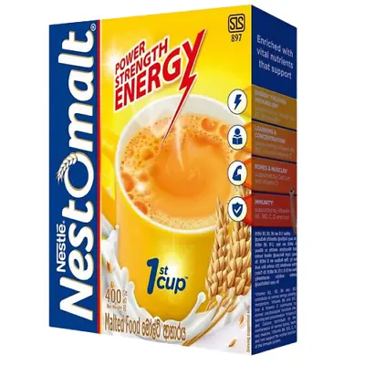 Malted Milk Powder Drink Nestomalt 400g Tea Strength Powder New • $35.99