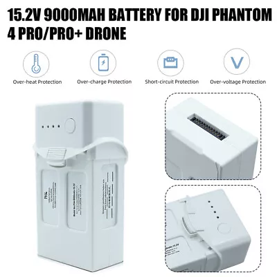 $248.18 • Buy Replacement Battery For DJI Phantom 4 Series Intelligent Flight Battery 9000mAh