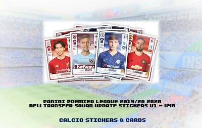 Panini Premier League 2019/20 2020 New Transfer Squad Update Stickers Rookies • £5.75