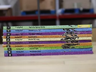 Lot Of 10 Scooby-Doo Read And Solve Books By Gail Herman • $44.95