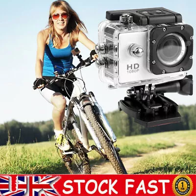 Full HD 1080P DVR Motor Bike Motor Cycle Action Helmet Sports Camera Camera • £16.69