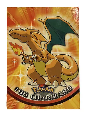 Pokemon Card Charizard #06 Non Holo Topps Series 1 1999 TV Animation Edition • $19