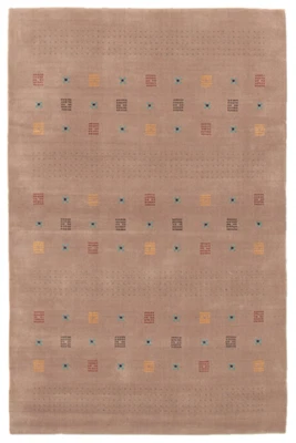 $266.40 • Buy Hand Knotted Gabbeh Carpet 4'0  X 6'0  Traditional Wool Area Rug