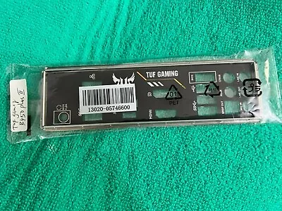 Asus Tuf Gaming B450 Plus Ii  Io Shield Back Plate ( Black Sea)   Original • $14.98