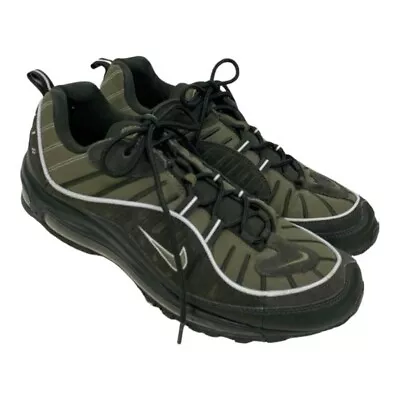 Nike Air Max 98 Sequoia Men's Size 11.5 Running Athletic Shoes Olive Military • $69.99