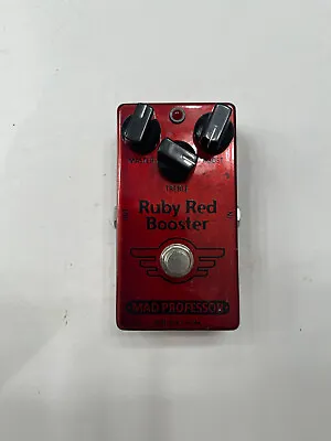 Mad Professor Ruby Red Booster Boost Overdrive Guitar Effect Pedal • $149