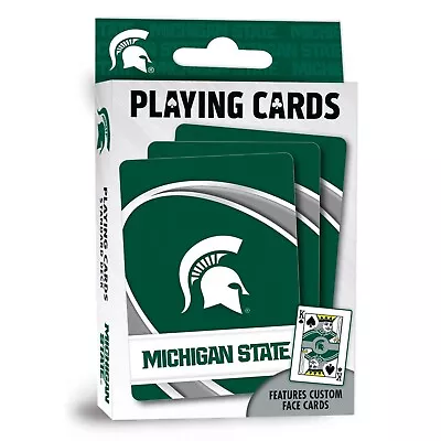Michigan State Spartans Playing Cards - 54 Card Deck • $7.15