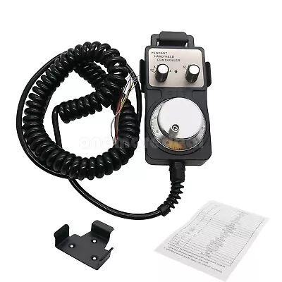 TM1469 4-Axis  CNC Manual Pulse Generator MPG Handwheel 100PPR 5V Universal Dl4 • $51.18