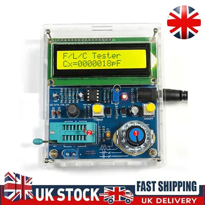High Precision Digital LCD Inductance Capacitance Meter Frequency Tester Kit UK • £13.15