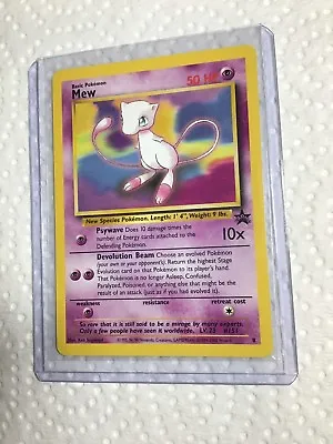 MEW - # 8 - Black Star Promo - Pokemon Card - NEAR MINT • $3.95