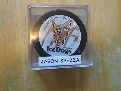 Jason Spezza  Autographed Mississauga Ice Dogs  Puck • $22.95