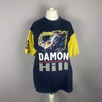 Vintage 1998 Damon Hill Formula 1 T-Shirt. Size Extra Large • £3.20