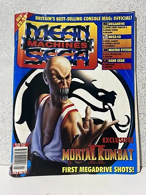 Mean Machines Sega Magazine. July Number 21. Mortal Kombat 2 Special. • £6.99