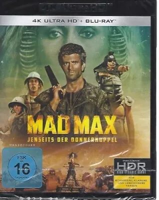 Mad Max - Jenseits Der Donnerkuppel - 4K Ultra HD - BluRay - Neu / OVP • £16.38