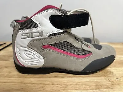 SIDI Scarpa SDS Gas Women's Motorcycle Riding Shoes Boots Size US 7.5 • £62.69