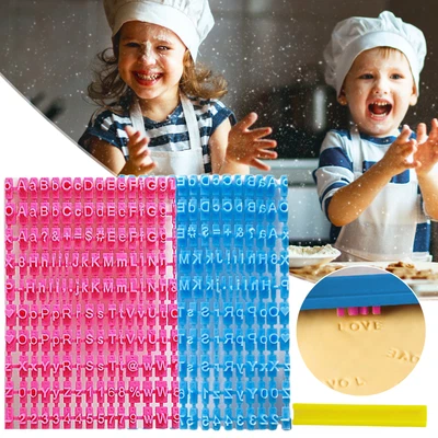 $11.16 • Buy Fondant Cake Alphabet Letter Number Cookies Biscuit Stamp Mold Embosser Cutter