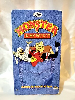 Monster In My Pocket (VHS/EP 1995 No Toy) • $25.75