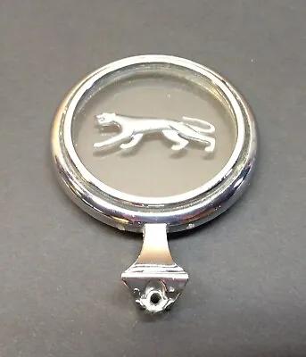 1970s Mercury Cougar Hood Ornament Round Chrome Glass • $20