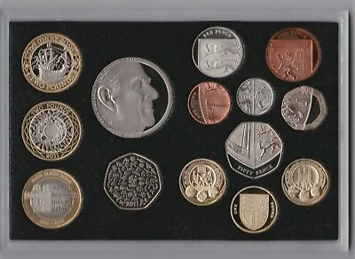 Boxed 2011 Standard 14 Coin Proof Set With Certificate • £175