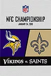 2009 NFC Championship Game: Minnesota Vikings DVD Super Bowl Drew Brees • $23.99