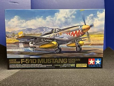 TAMIYA #60328 1:32 SCALE F-51D MUSTANG KOREAN WAR - USA Shipping -  NEW KIT • $144.95