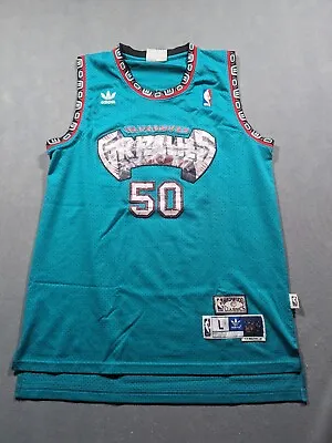 Bryant “Big Country” Reeves Vancouver Grizzlies Jersey Mens Large Blue Retro VTG • $41.99